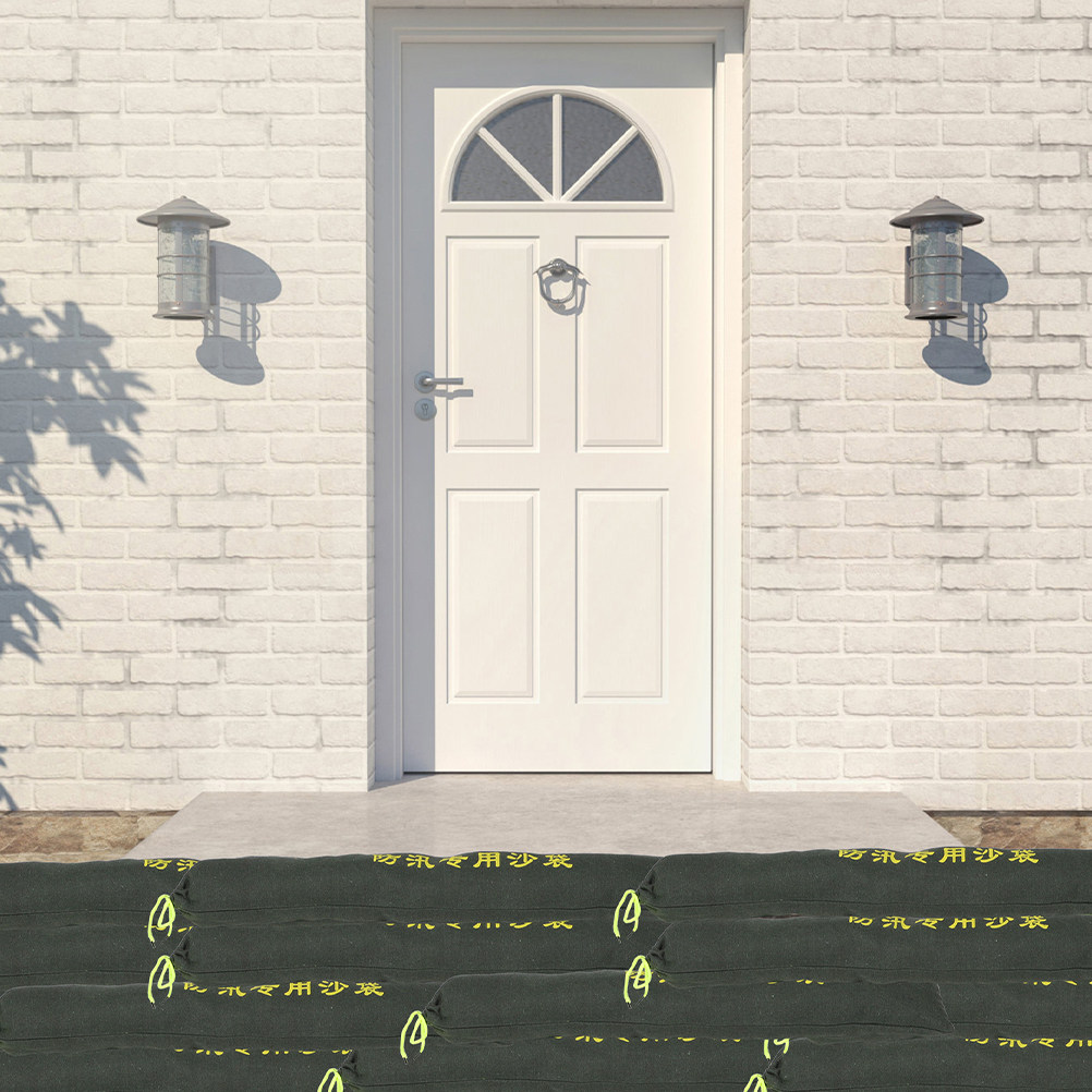 Flood Barrier Bag - 2Pcs Anti Flood Sandbags Reusable Canvas
