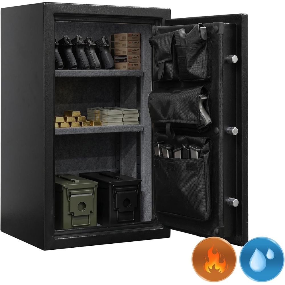 Large Handgun Safe with Digita - огляд і ціна Fire Safe Document