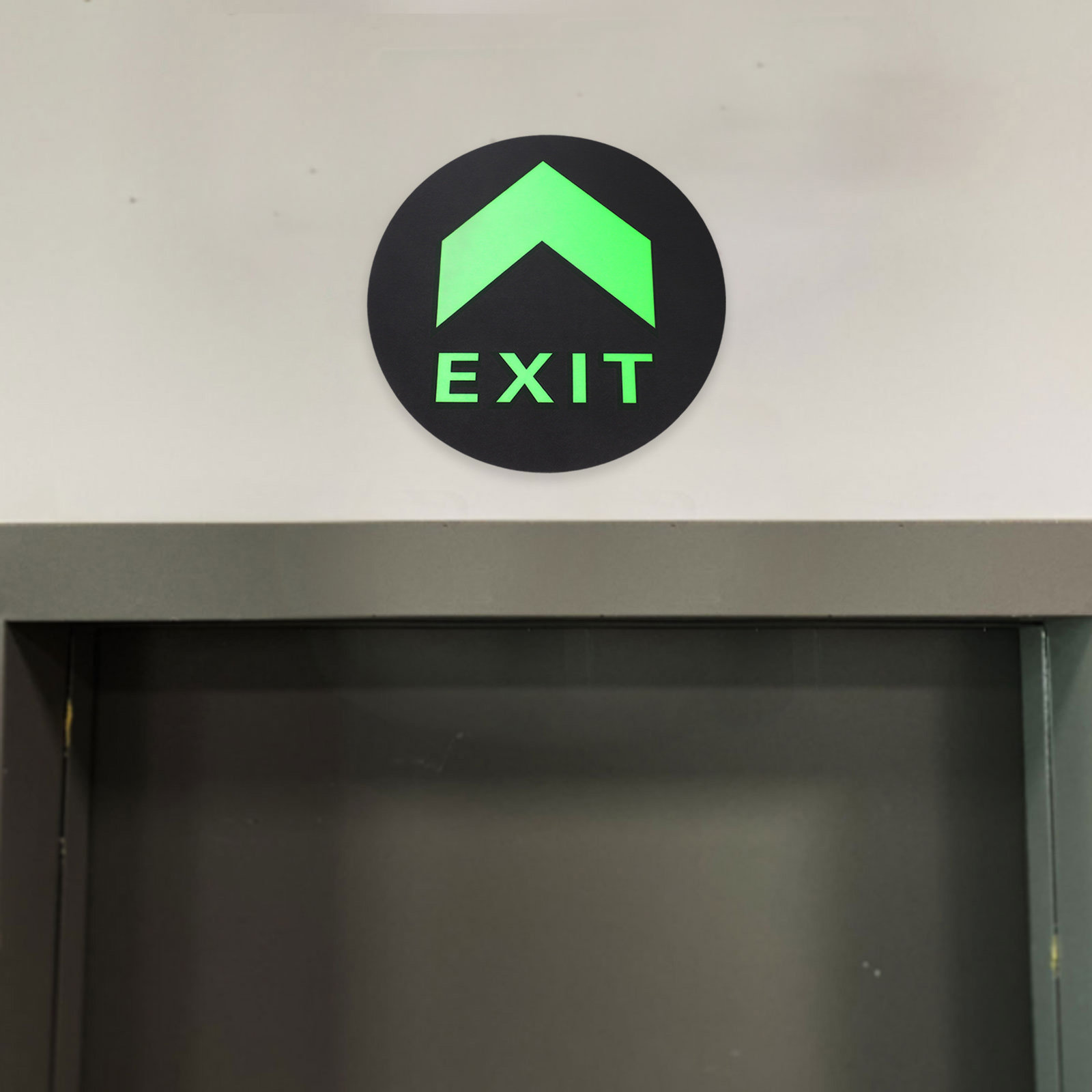 5Pcs Glow Safety Exit Signs Ni - огляд і ціна Emergency Exit Sign