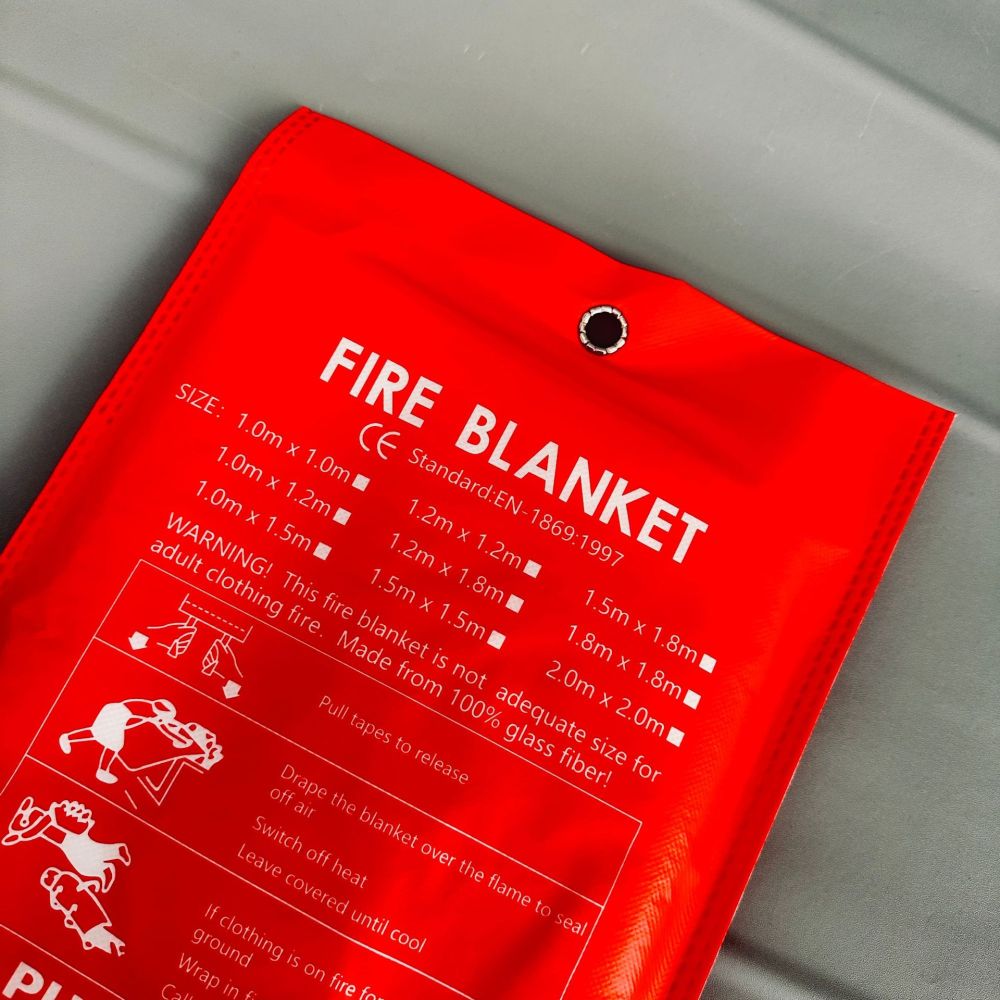 Emergency Fire Blanket Fibergl - огляд і ціна Fire Blanket Kitchen