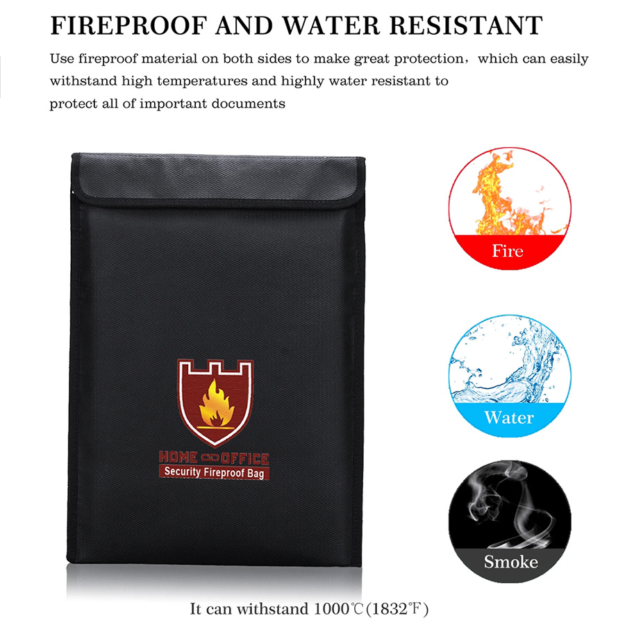 Fireproof and Waterproof Docum - огляд і ціна Fire Safe Document