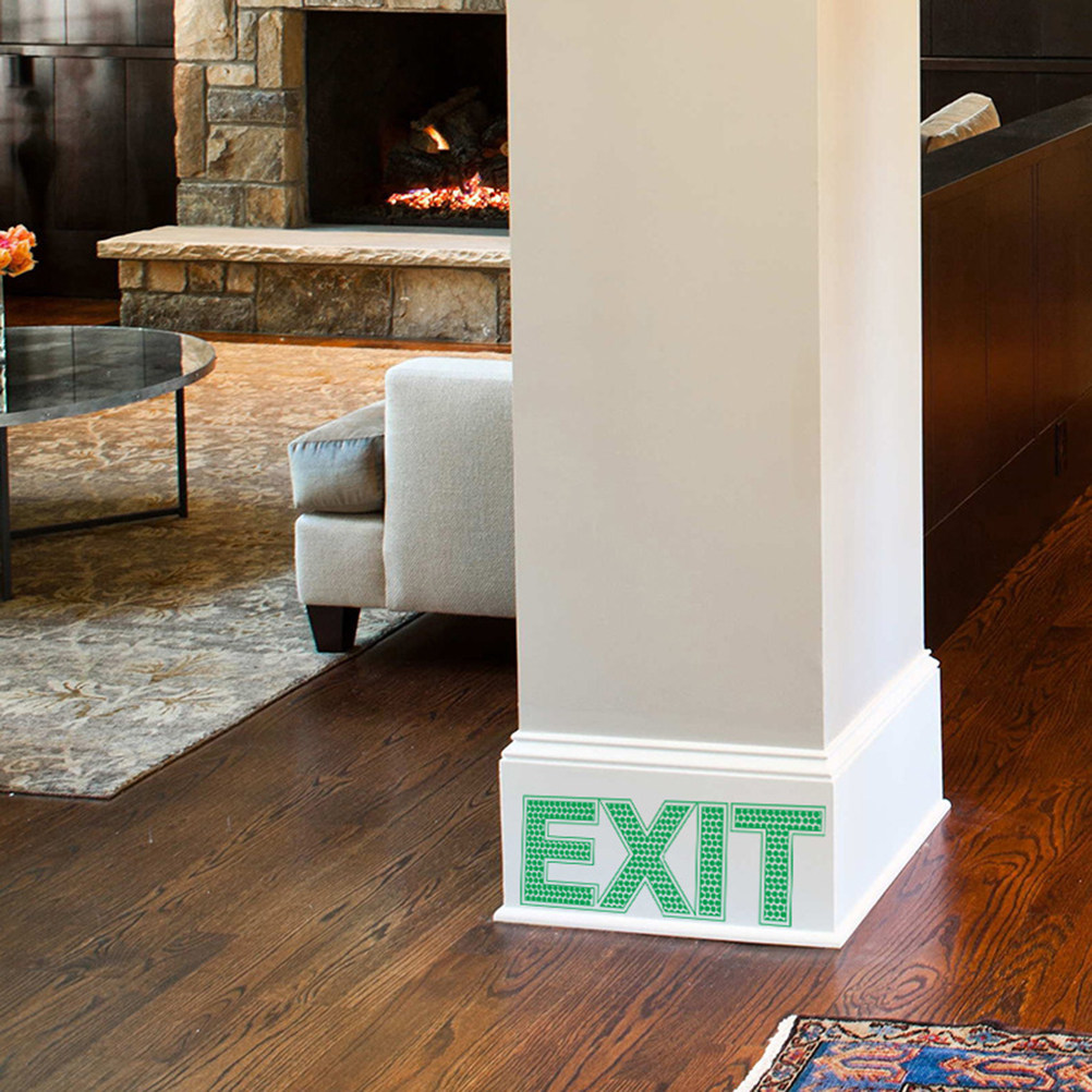 Luminous Exit Wall Sticker Dec - огляд і ціна Emergency Exit Sign