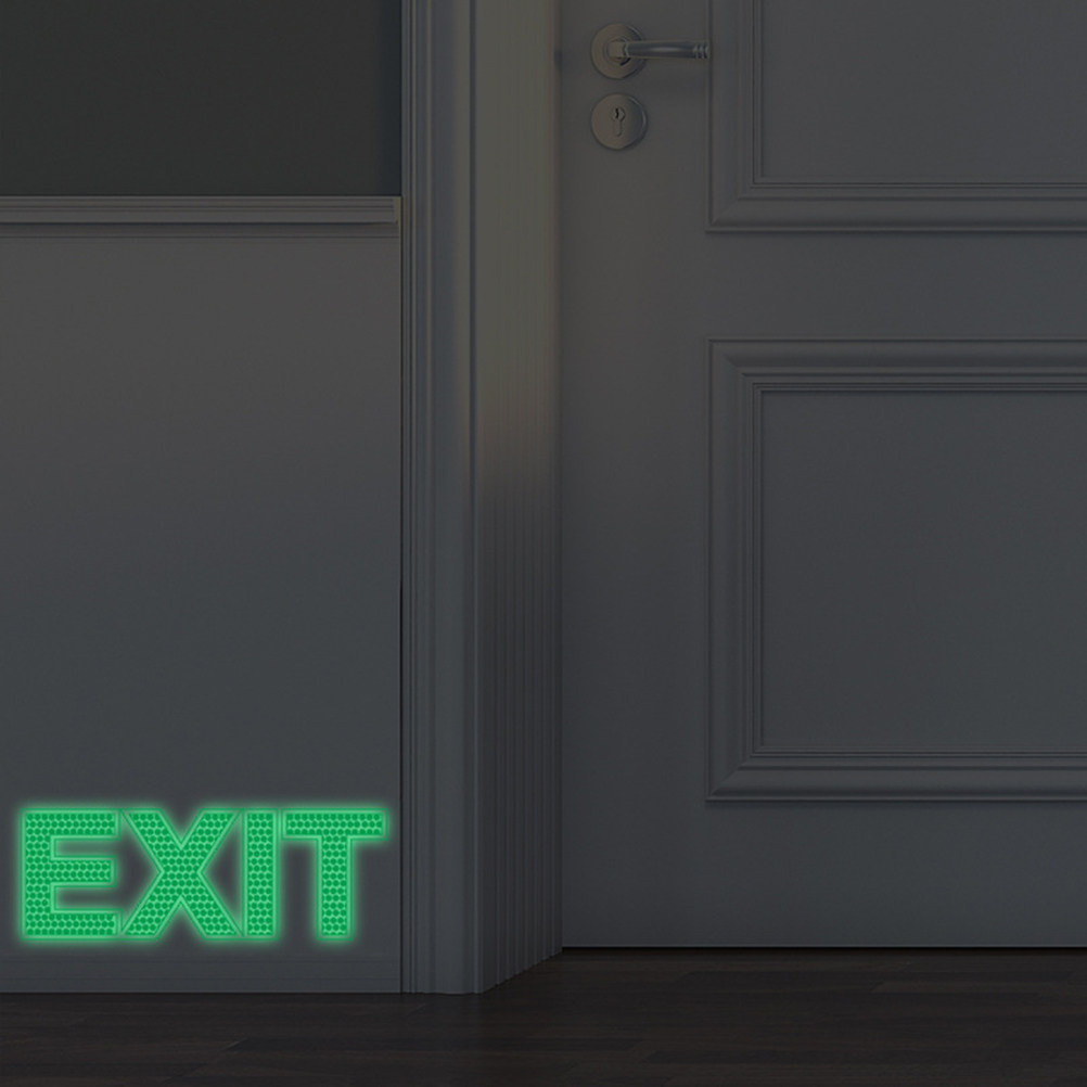 Luminous Exit Wall Sticker Dec - огляд і ціна Emergency Exit Sign