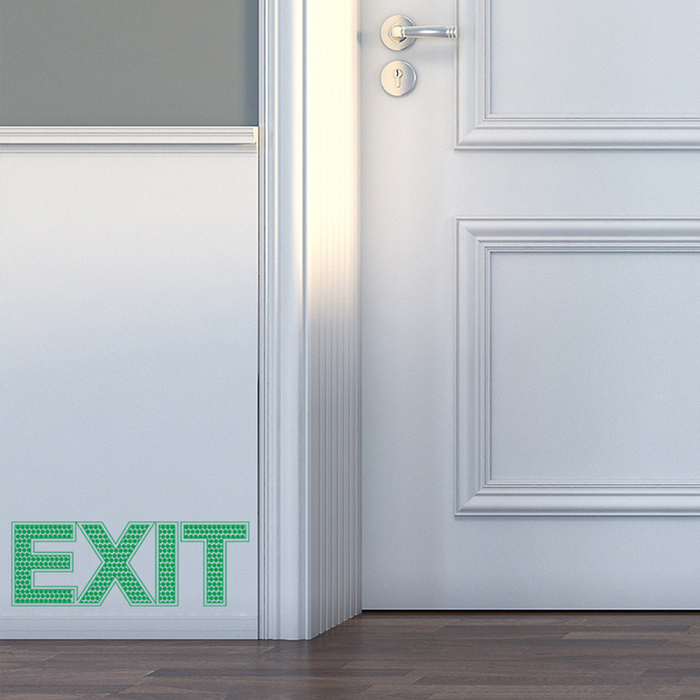 Luminous Exit Wall Sticker Dec - огляд і ціна Emergency Exit Sign